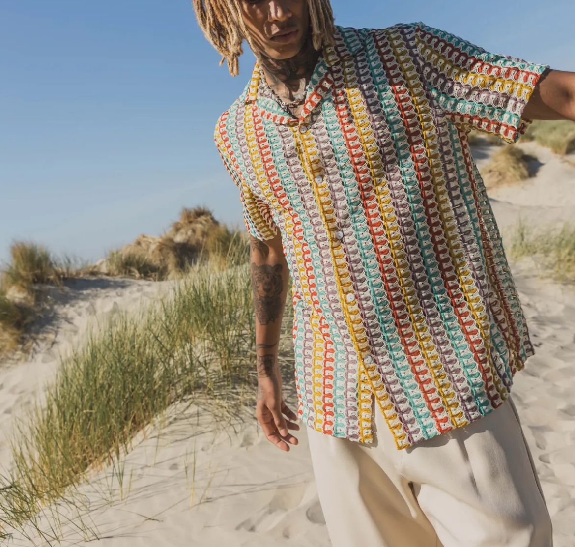 Chemise Motif Multicolore