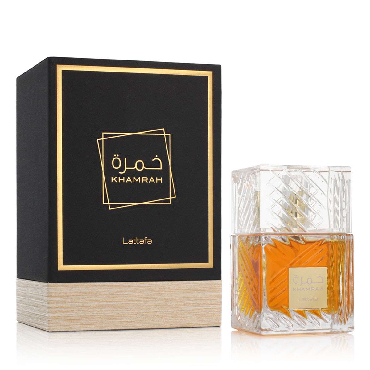 Khamrah Lattafa Eau de Parfum 100 ml – Parfum Oriental Gourmand de Dubaï