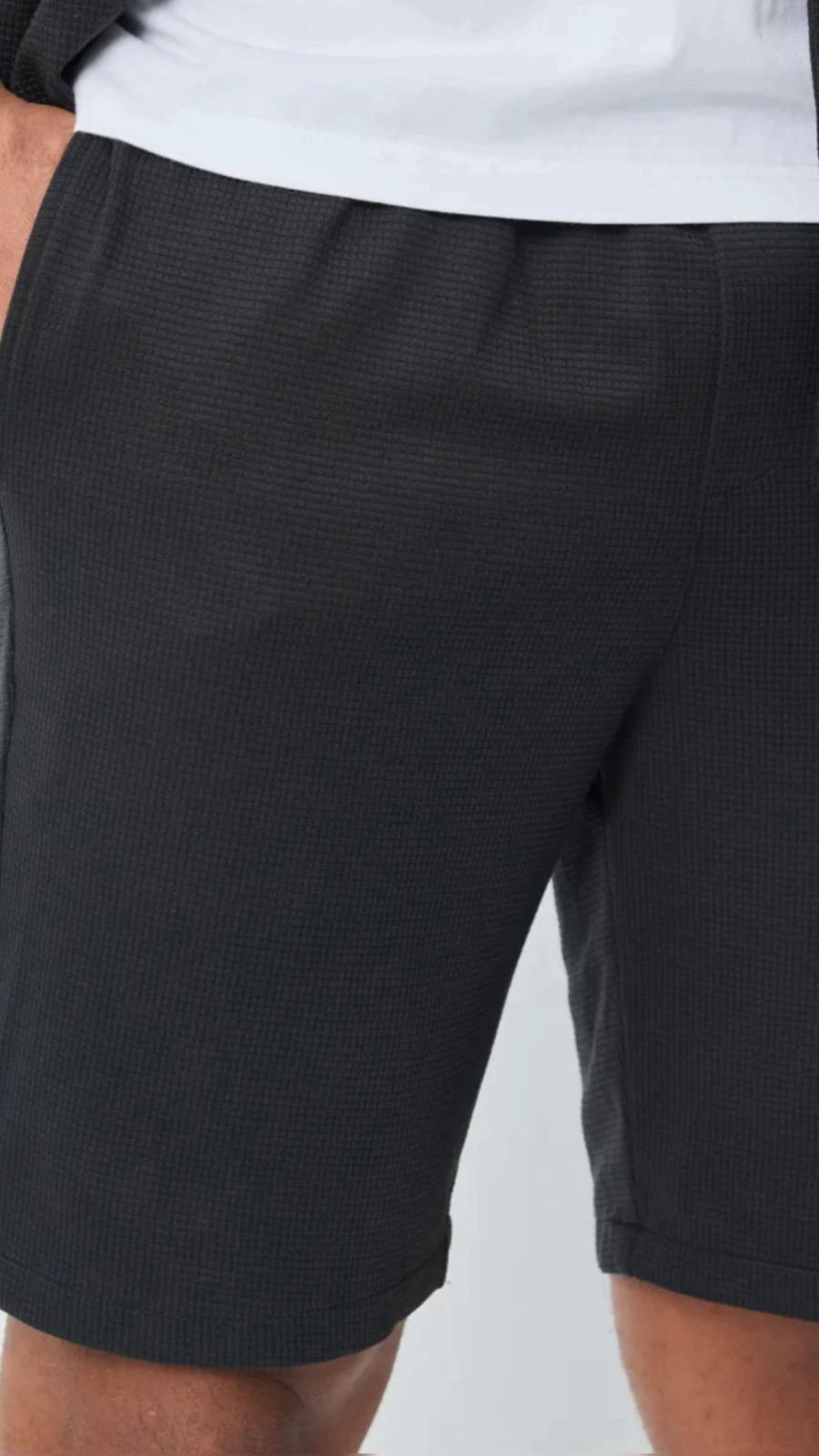 Short Maille Noire Frilivin