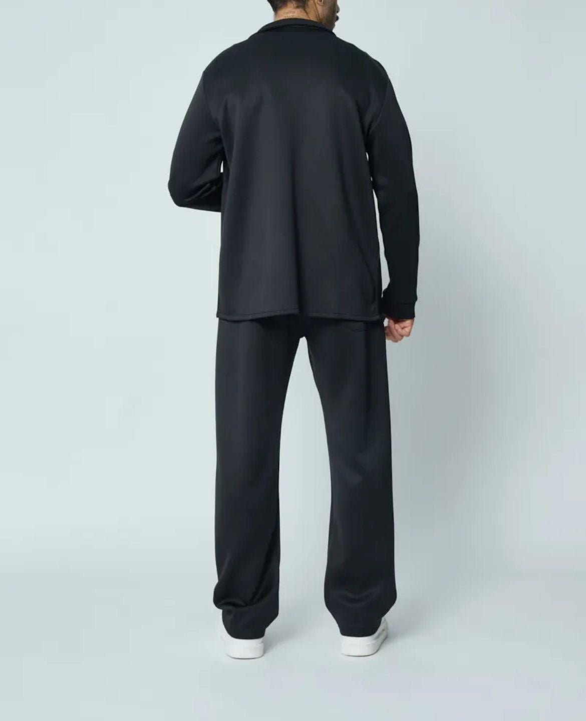 Ensemble Noir Satiné - Code Barre 34