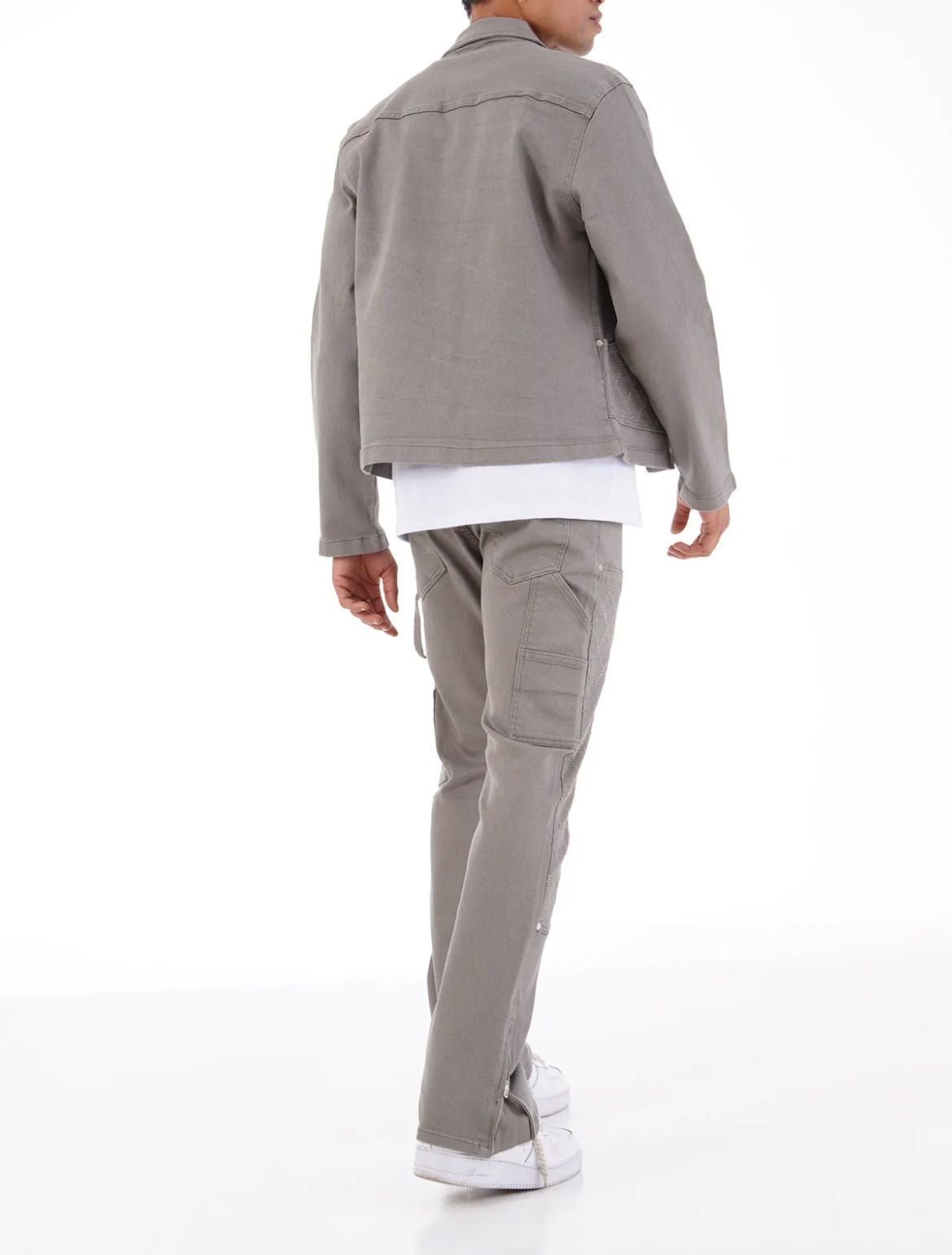 Ensemble Veste & Pantalon Chrome Brodé - Code Barre 34