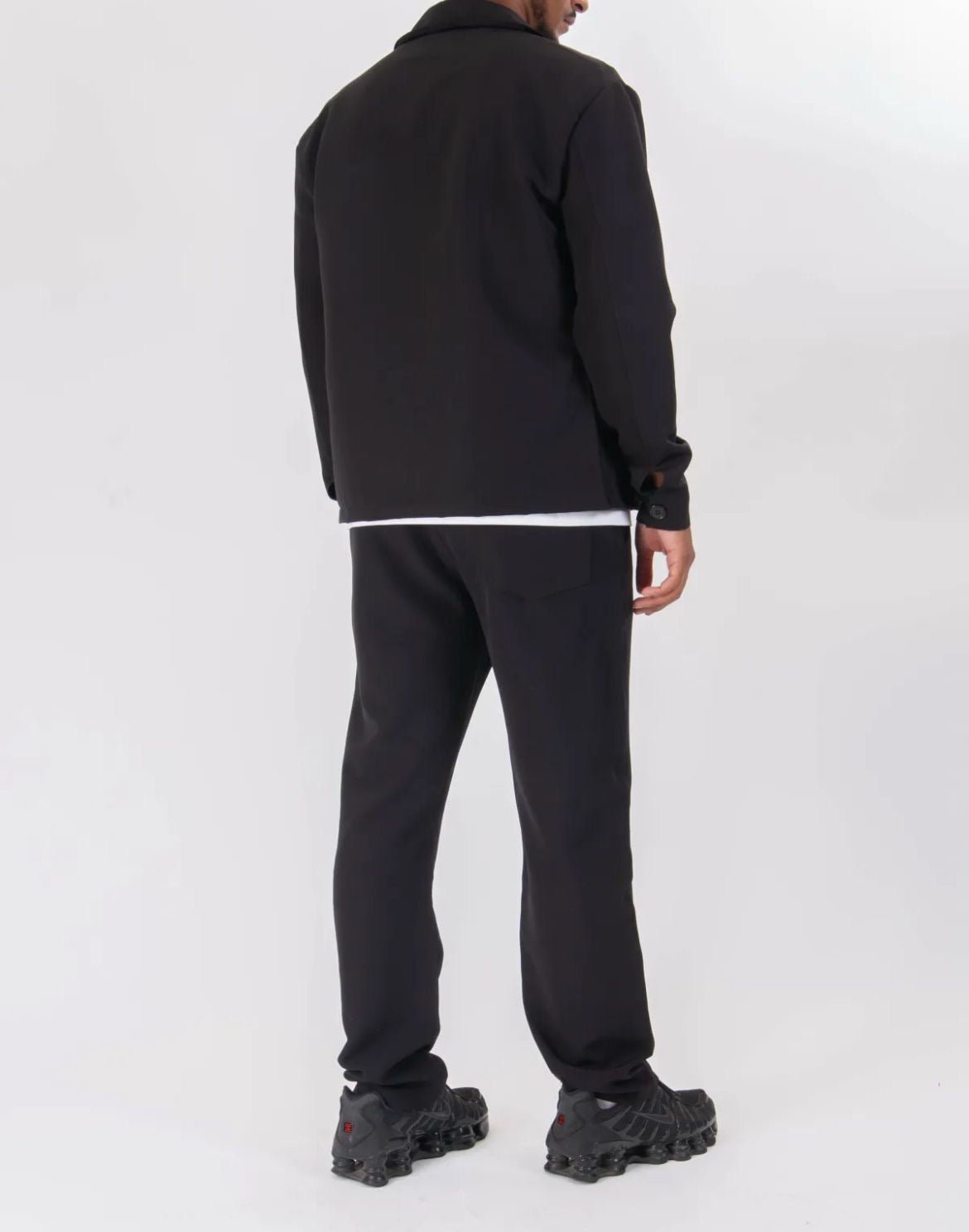 Ensemble Veste & Pantalon Noir A de Pique - Code Barre 34