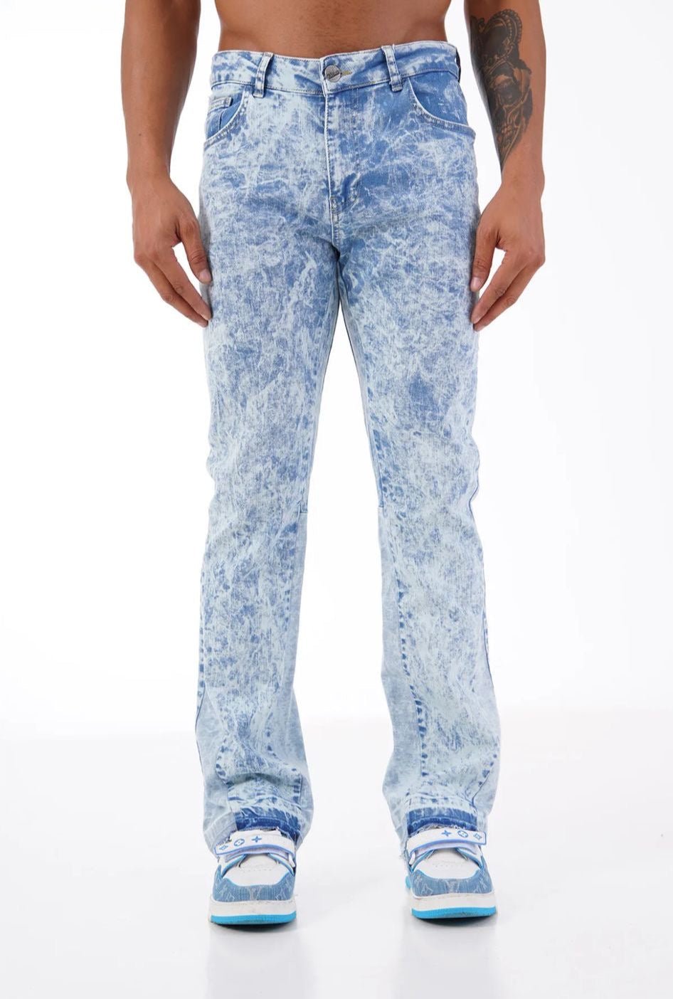 Jean Filaire Bleu Clair - Code Barre 34