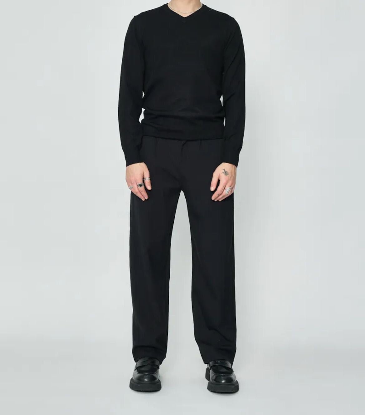 Pantalon Léger Noir - Code Barre 34