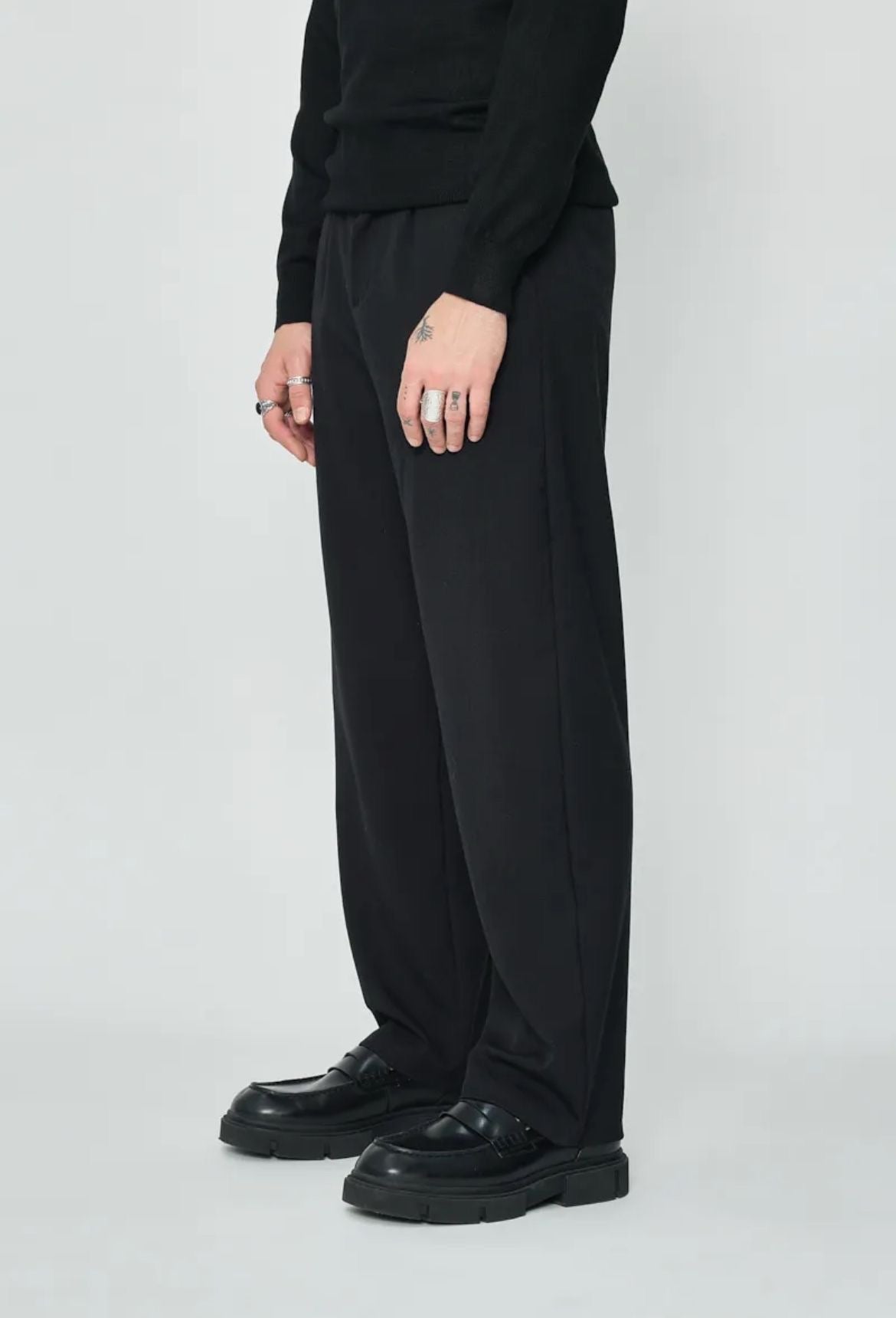 Pantalon Léger Noir - Code Barre 34
