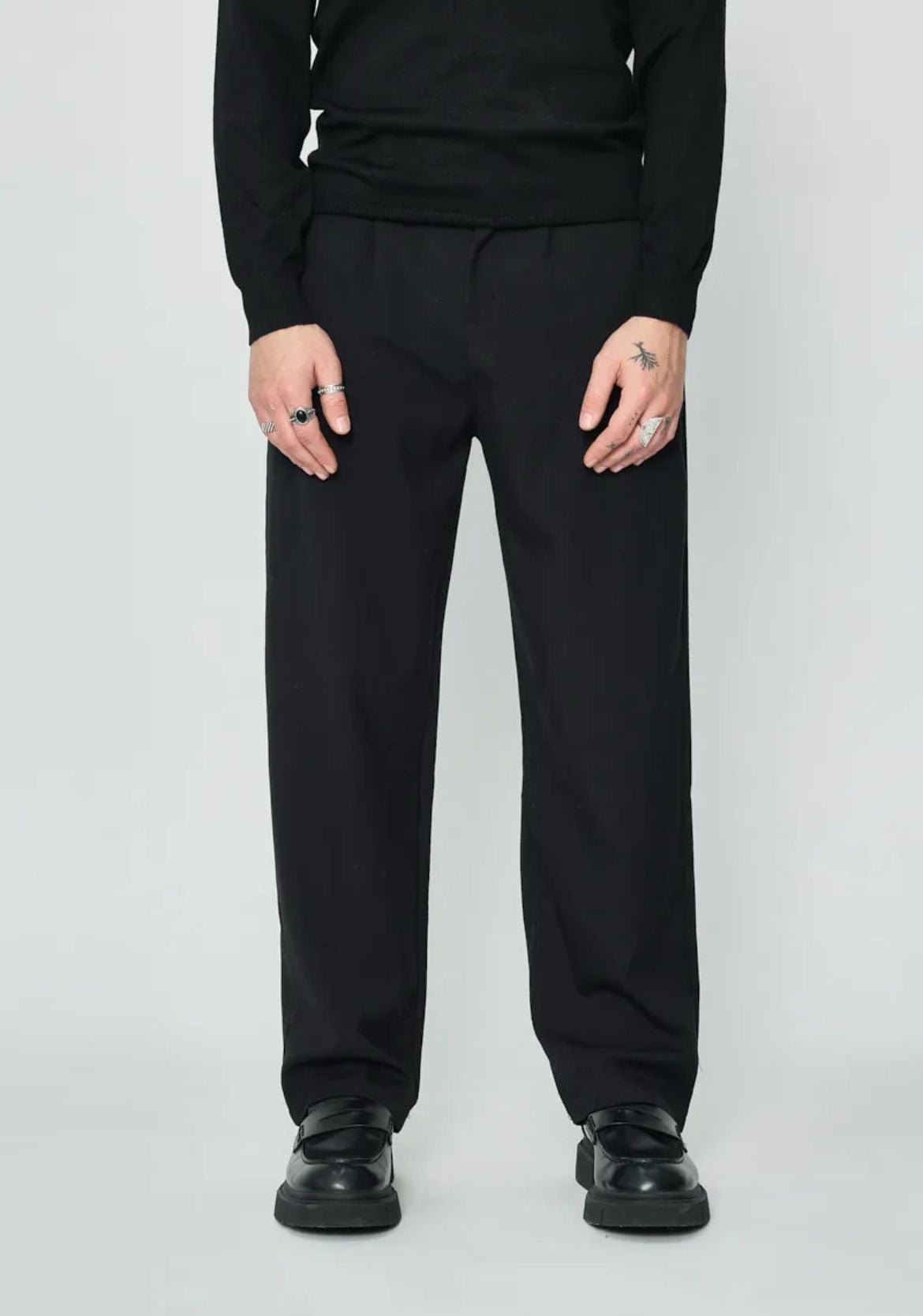 Pantalon Léger Noir - Code Barre 34