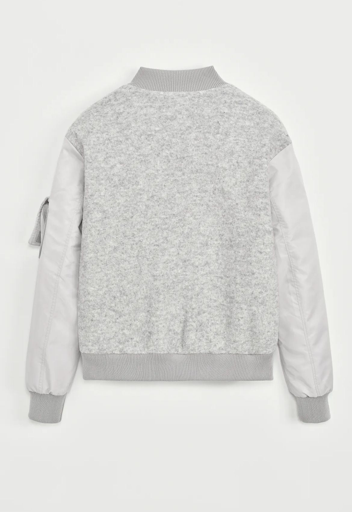 Veste Style Teddy Gris - Code Barre 34