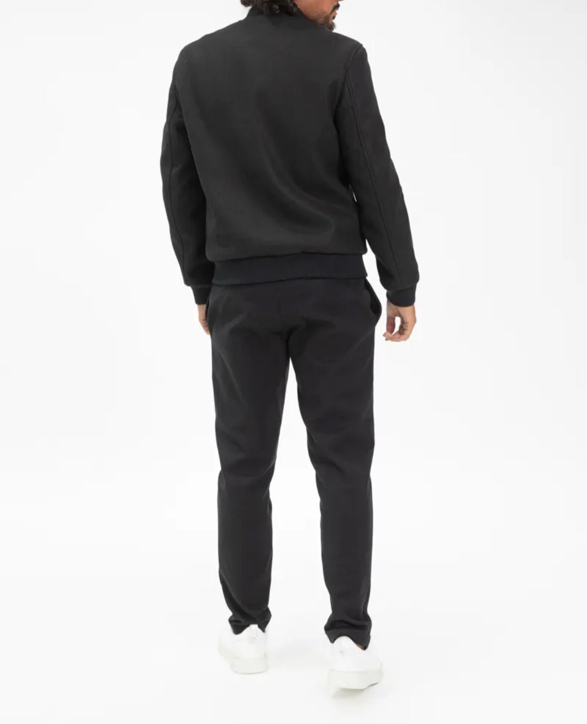Veste Teddy Noire Classique - Code Barre 34